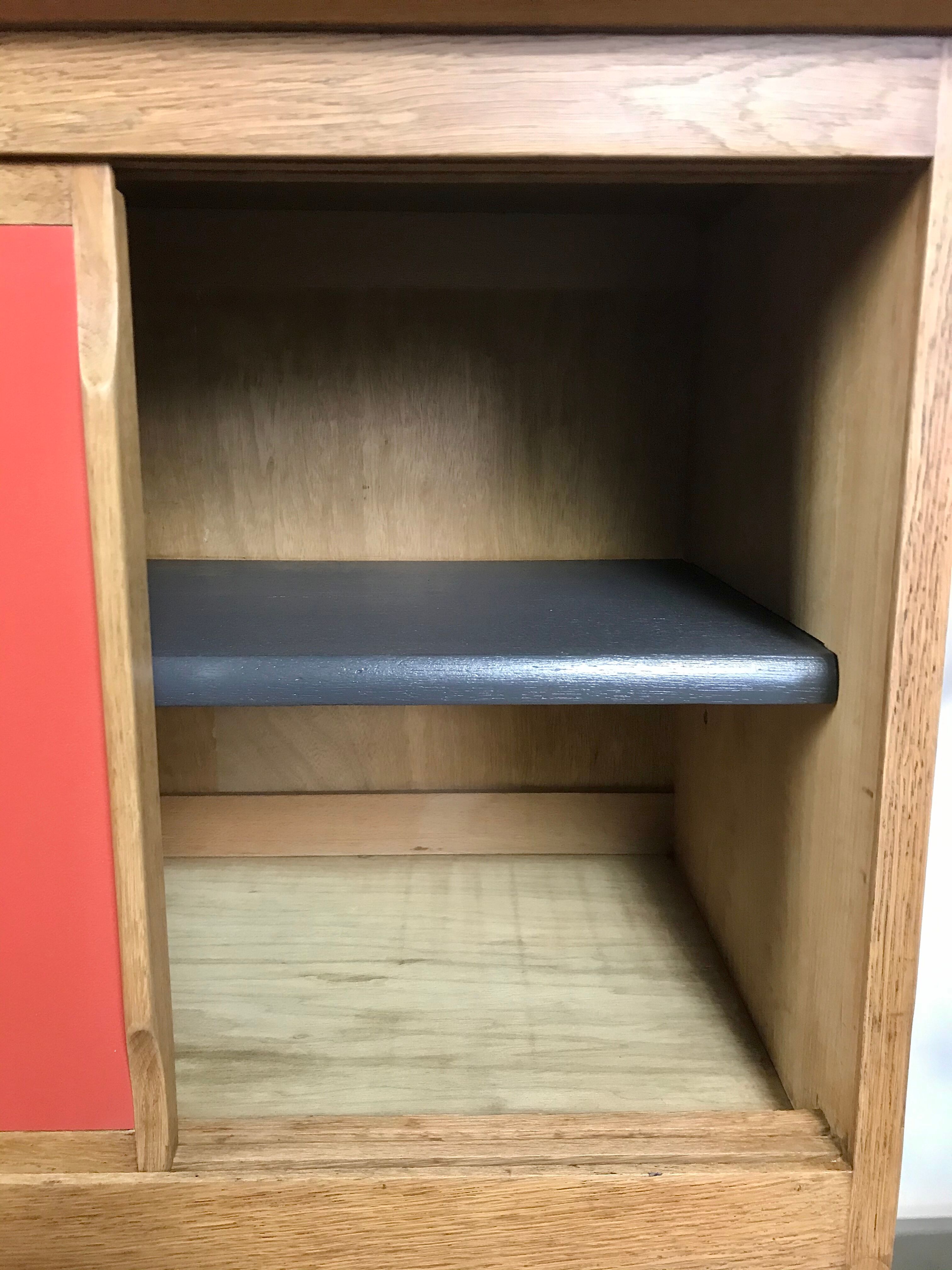 Vintage sideboard compass feet