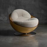 Esfera lounge chairs by Ricardo Fasanello, Brazil, late 1960s