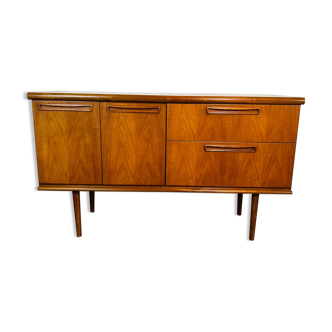 Mid century retro vintage teak small sideboard meredew 1960