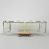 Art Deco display cabinet on legs, can also be hung