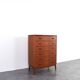 Commode danoise en teck du milieu du siècle, années 1960.