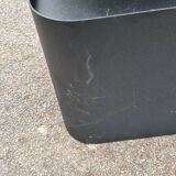 chevet contemporain / petit table métal acier noir Sandoval AMPM