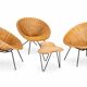 salon rotin Raoul Guys 1950