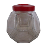 Old glass jar of grocery store