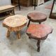 Set de 3 tables basses brutalistes