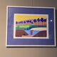 Painting "Golf of Mougins" 1978 Pierre Wittmann