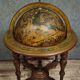 World map / standing globe bar, decorative work with an antique inspiration.