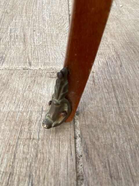 Rognon-style bedside table in marquetry