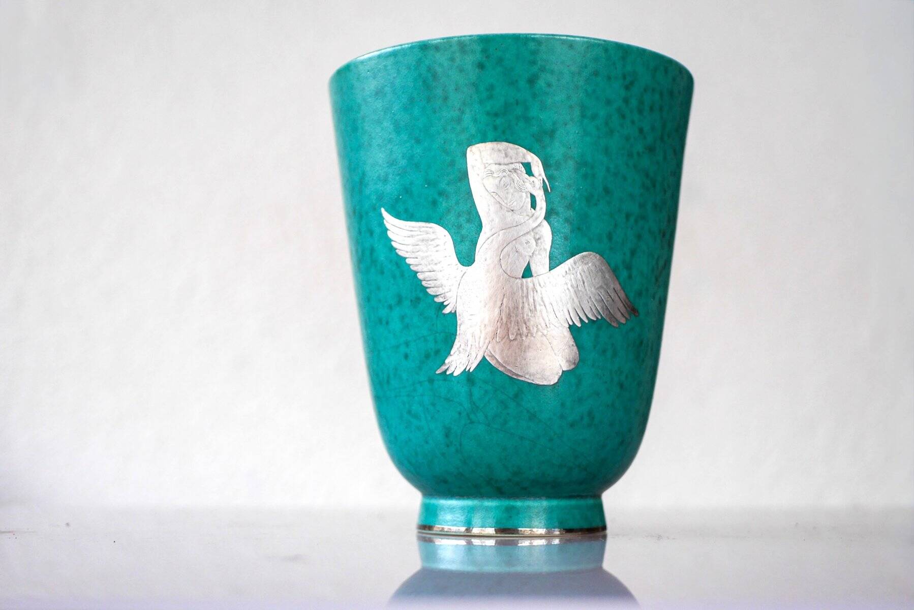 Argenta vase by Wilhelm Kåge for Gustavsberg, 1930s