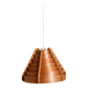 Pendant lamp in Swedish pine from Scandinavian production, 1960s