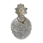 Candy box / Jewellery box "Pineapple" in cut crystal – Vintage style