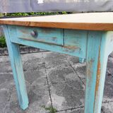 Weathered farm table