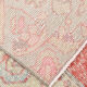 Tapis turc en laine rouge et beige 198x112Cm