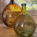 5L demijohn green yellow