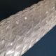 Golden metal wall light with 2 branches