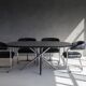 Nodo dining table by Carlo Bartoli, produced by Tisettanta