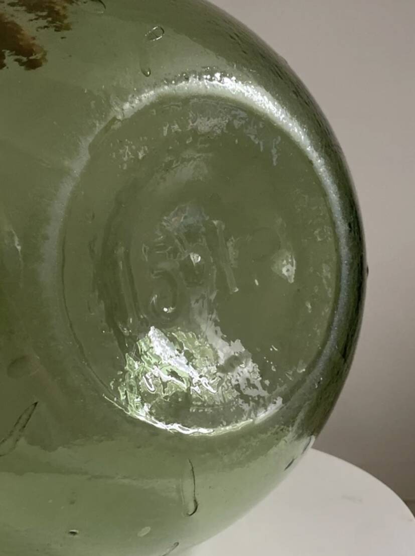Dame Jeanne vase vintage 1950’s