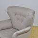 Swedish Velvet Wingback Armchair, 1950s