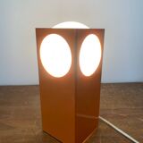Orange Lamp Vintage Design Circa 1970 Space Age