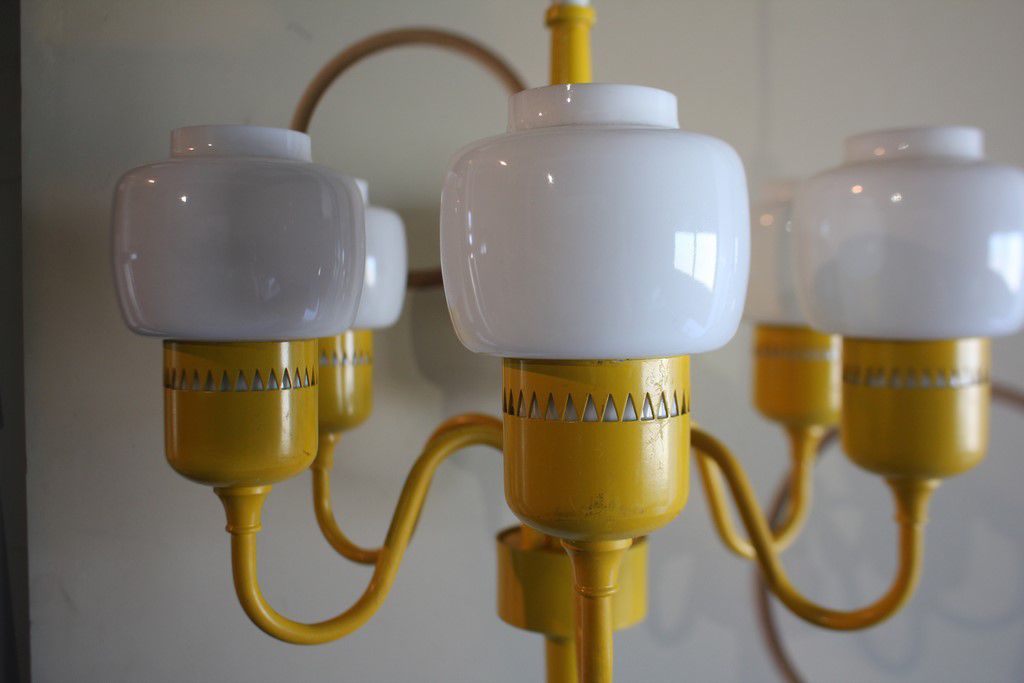 Chandelier cyclone 1960 Design by Hans-Agne Jakobsson Markaryd Sweden