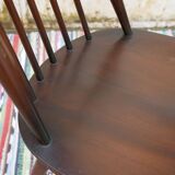 4 chairs vintage Ercol model "goldsmith".