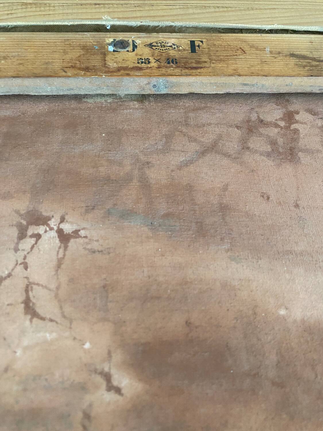 Cowez rocky coast marine painting