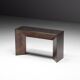 Patinated bronze console by Belgochrom, Belgium, 1970s.