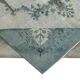 Hand-Knotted Antique Turkish 1970s 220 cm x 310 cm Blue Carpet