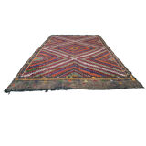 Vintage turkish kilim rug , 295 x 197 cm