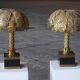 Pair of “Palmtree” table lamps by Christian Techoueyres for Maison Jansen, France 1970s