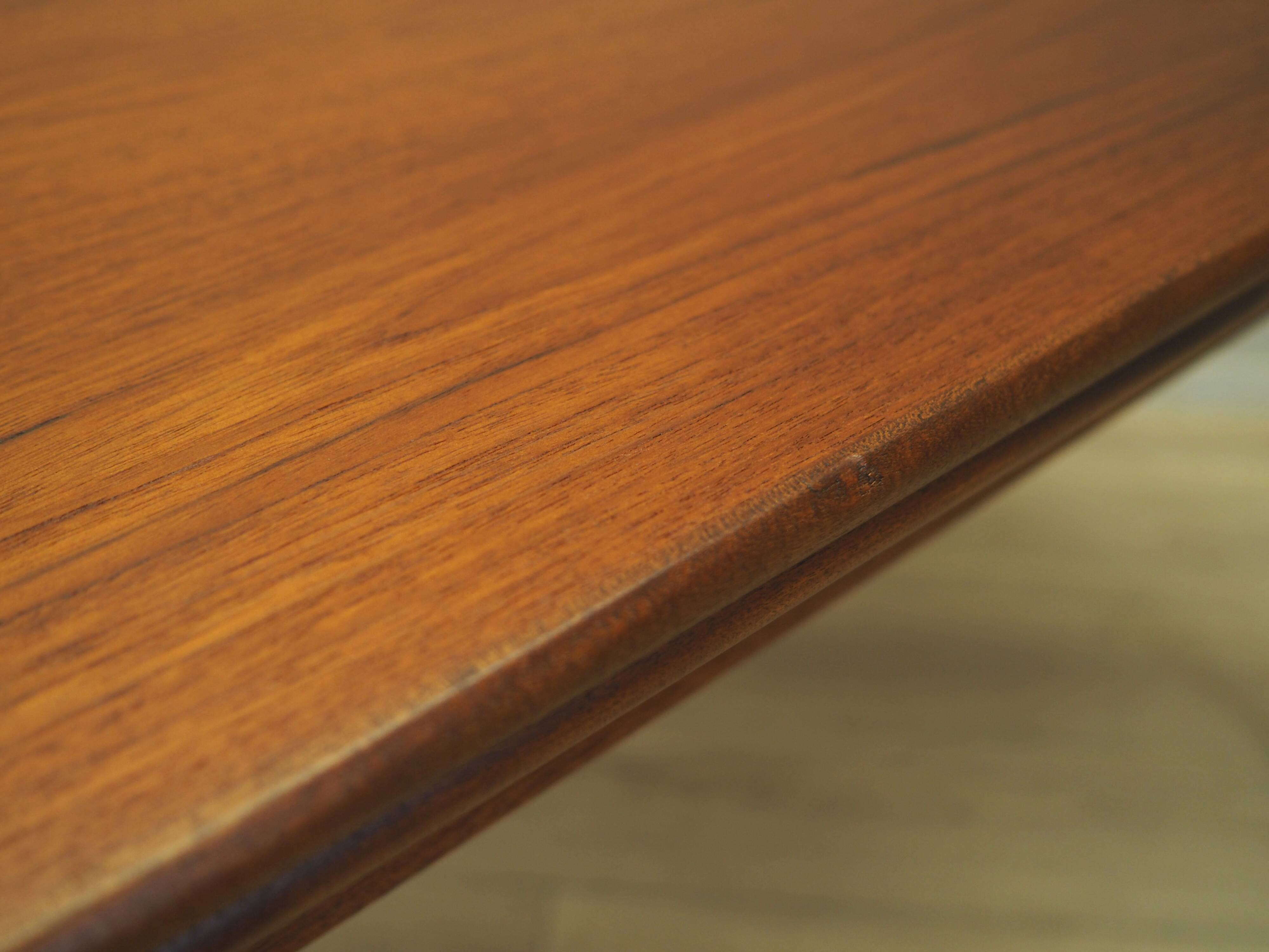 Teak table, Danish design, 1970s, production: Denmark