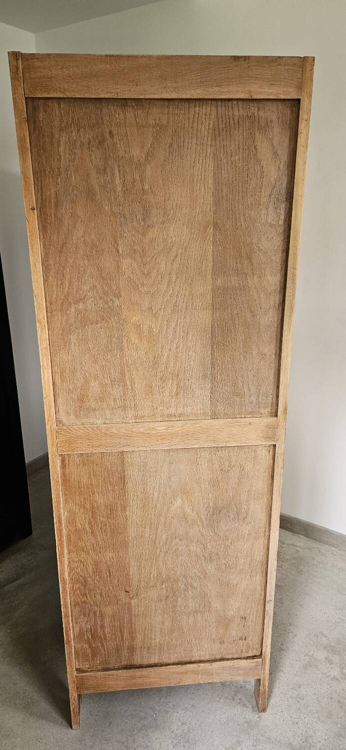 Wardrobe, Parisian sliding door vintage Art Deco wardrobe