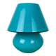 Blue glass mushroom lamp Domec