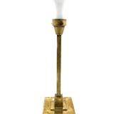 Brass table lamp by Officine A Boffelli Milano Italy 1935