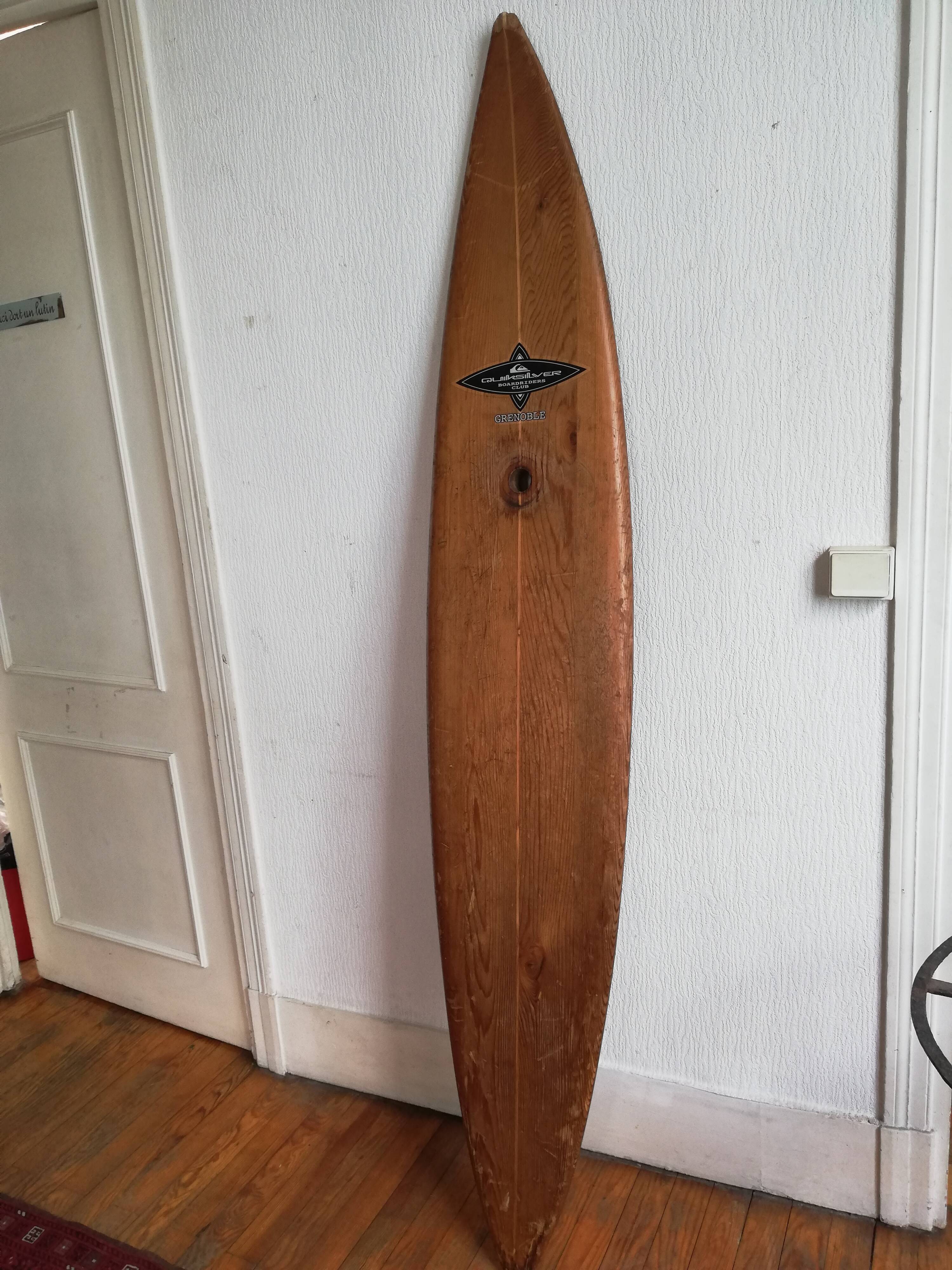 Former wooden surfboard 80