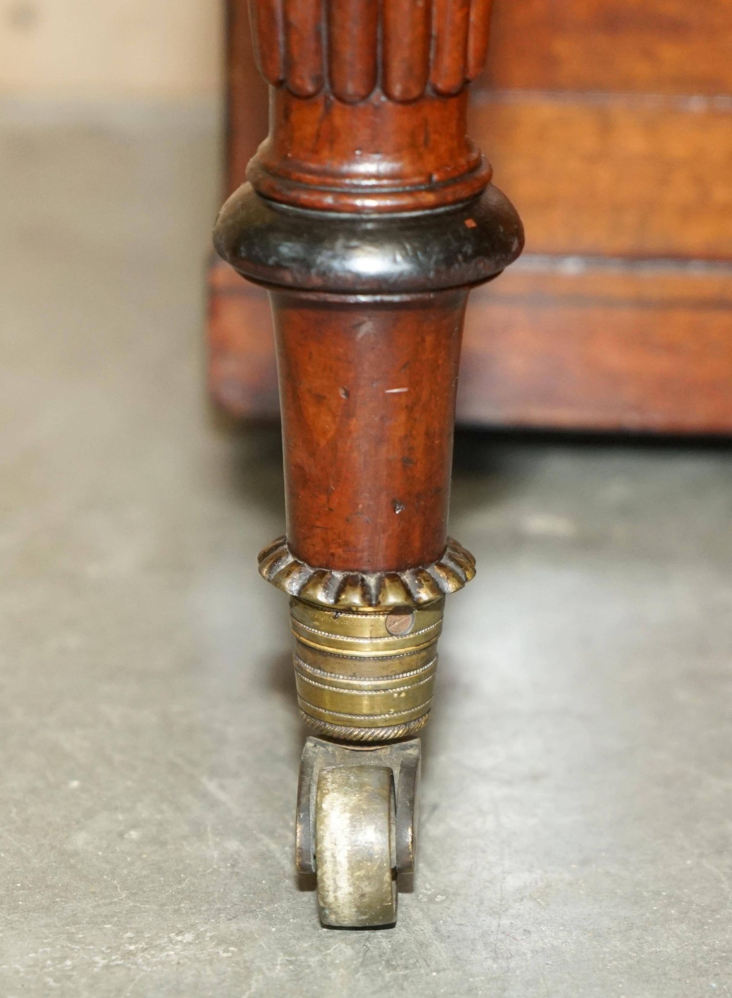 Victorian Scriban Desk in Walnut, 1860