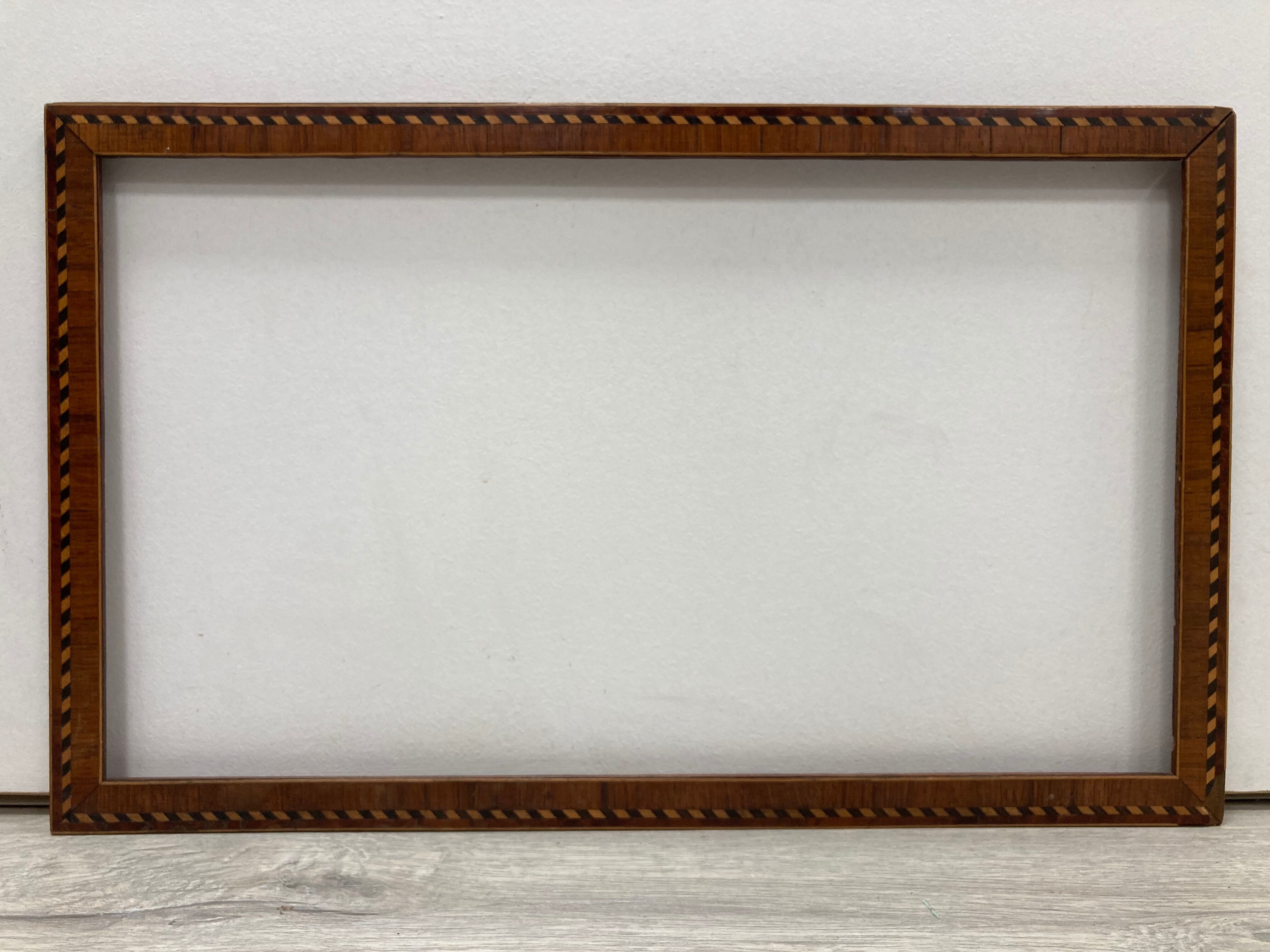 Vintage inlaid frame