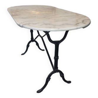 Marble top bistro table