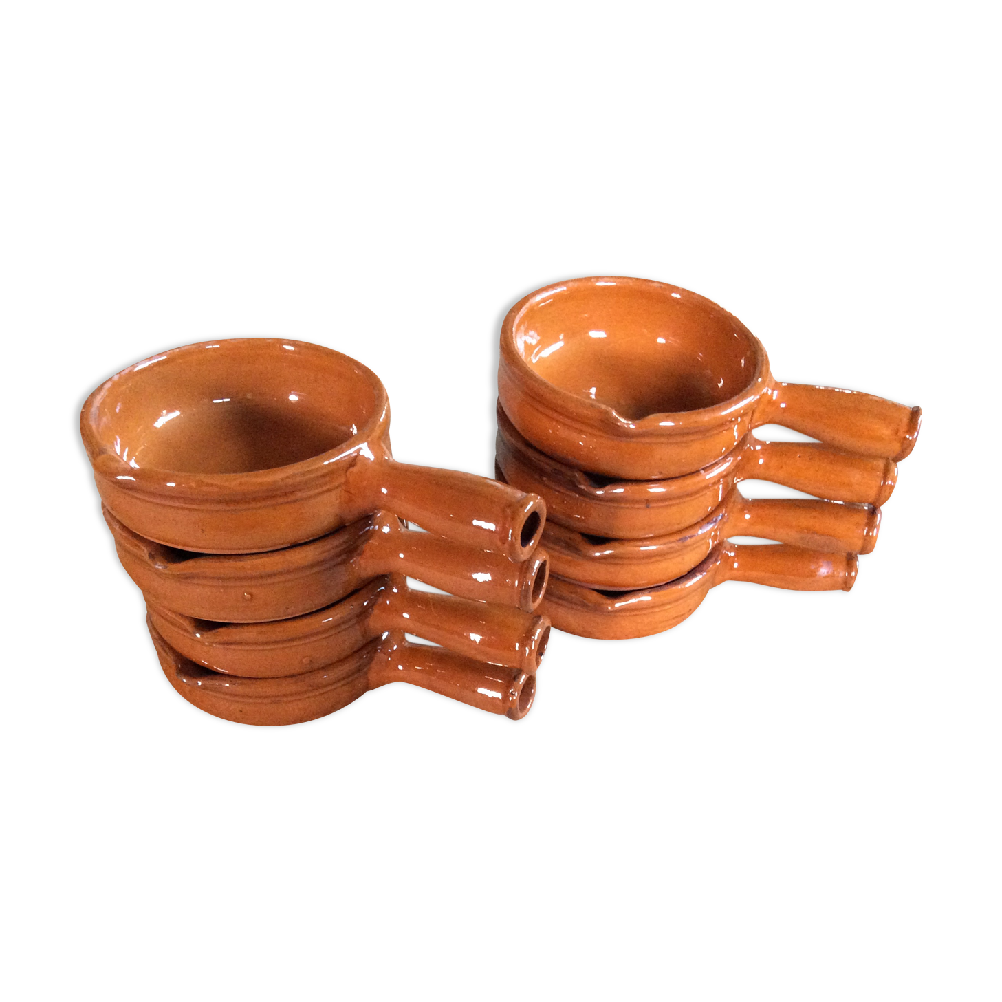 Series of 8 ramekins