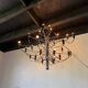 Lustre suspension Gino Sarfatti for Arteluce 30 lights model 2097 from the 1960s.