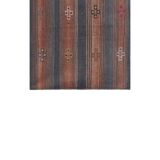 Vintage Turkish Oushak Rug Handwoven 120x286 cm