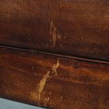 Club chair made of sheepskin leather