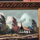 Huile du XXe siècle signée Mollin