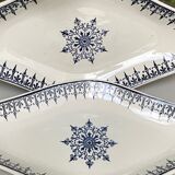 Pairs of old dishes St Amand