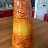 Pitcher in vintage sandstone - Signed P. Duriez