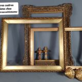 Gilded wooden frame gilded with gold leaf 62x45 cm, foliage 55.4x38.2 cm SB