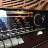 Radio record player the voice of his master Pathé Marconi