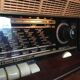 Radio record player the voice of his master Pathé Marconi