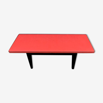 Red coffee table