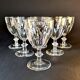 Set of 6 Cristal d’Arques glasses – Rambouillet model – H12 cm